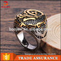 Wholesale Turkish simple jewelry gold plated man rings modern ring designs for men